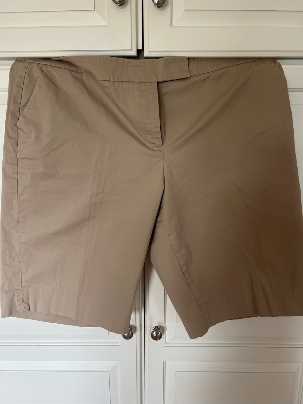 Jones New York Taupe Bermuda Shorts